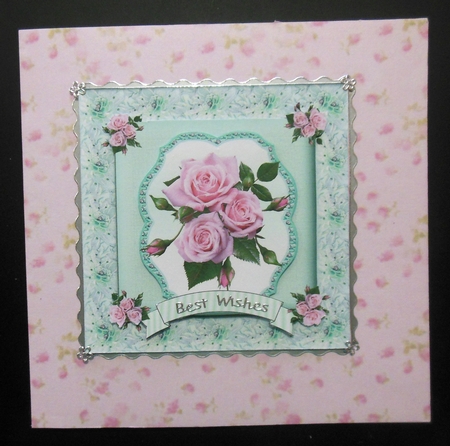 Shabby Floral Backgrounds by Hazel Sumner