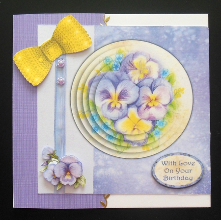 Pansy Topper by Hazel Sumner