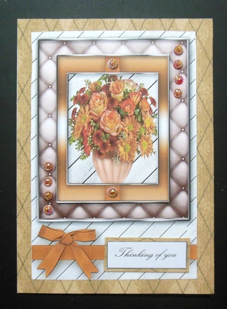8x8 Argyle Background Kit  by Hazel Sumner