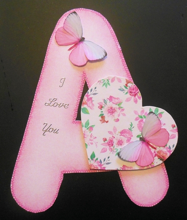Alphabet02PlushyPink by Hazel Sumner