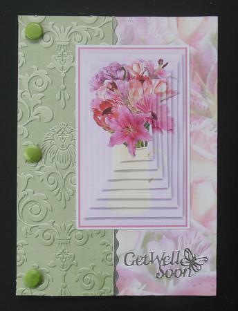 Lily & Gerbera Bouquet Pyramid by Hazel Sumner