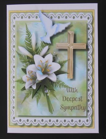 Sympathy, Topper and Incert in Green  by Hazel Sumner