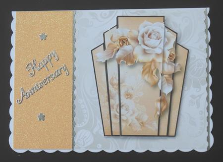 Art Deco Stacker - Golden Rose by Hazel Sumner