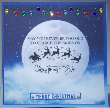 CHRISTMAS MOON  by Hazel Underwood
