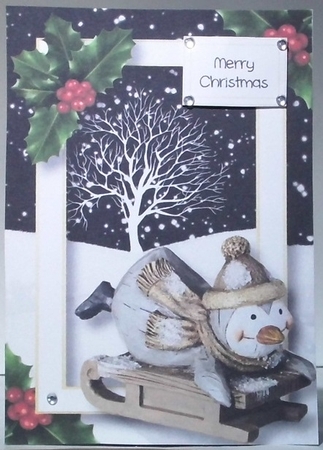 Ornamental Christmas Quick Topper Bumper Kit by Hazel Underwood