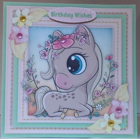 Gorgeous Fantasy Pony 1 by Hazel Underwood