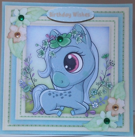 Gorgeous Fantasy Pony 2 by Hazel Underwood