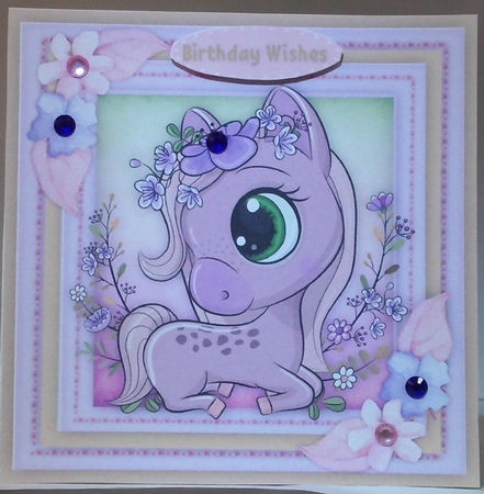 Gorgeous Fantasy Pony 3 by Hazel Underwood