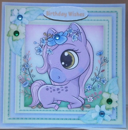 Gorgeous Fantasy Pony 4 by Hazel Underwood