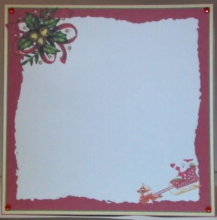7x7 Jingle bells Santa by Hazel Underwood