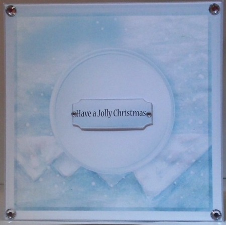 Jolly Penguin Insert by Hazel Underwood