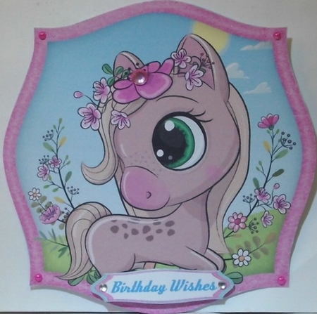 Beautiful Fantasy Pony Topper  by Hazel Underwood