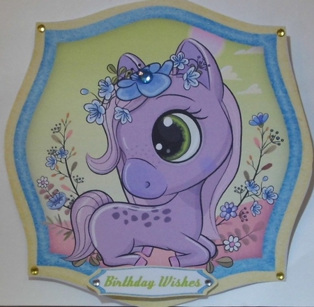 Beautiful Fantasy Pony Topper  by Hazel Underwood