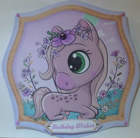 Beautiful Fantasy Pony Topper  by Hazel Underwood