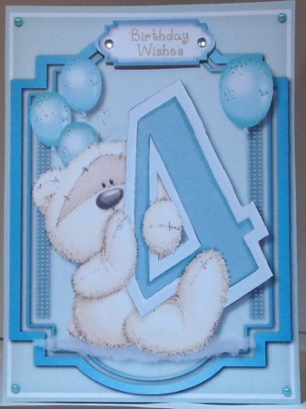 4 Today Happy Birthday by Hazel Underwood