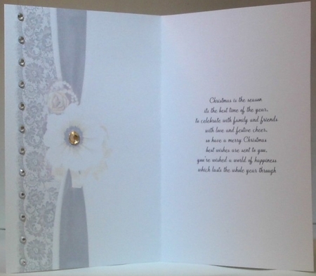 Classy Christmas insert by Hazel Underwood
