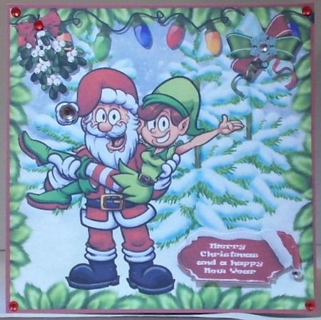 A Christmas couple by Hazel Underwood