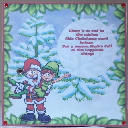 A Christmas couple insert by Hazel Underwood