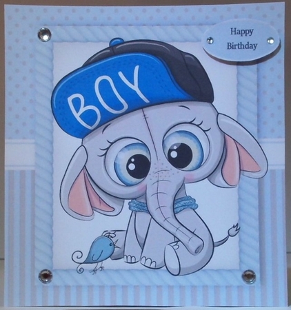 17 8x8 Boy Animal Bumper Kit by Hazel Underwood