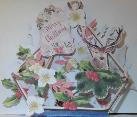 Looks Like Christmas 3d Terrarium Cards & Envelopes Kit by Hazel Underwood