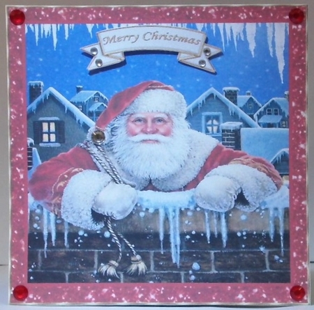 Santa Claus - 8x8 Mini Kit by Hazel Underwood