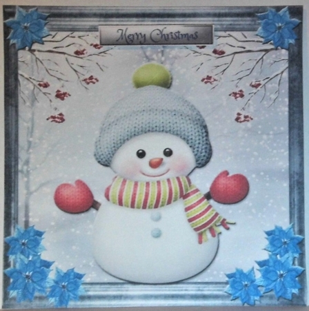 Cute Snowman 1 by Hazel Underwood