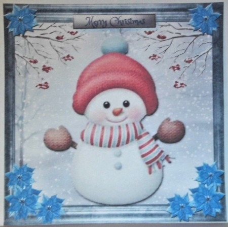 Cute Snowman 2 by Hazel Underwood