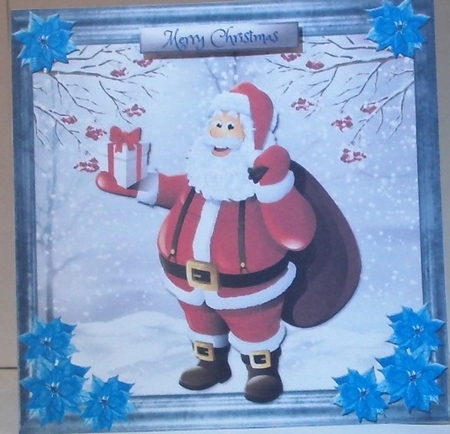 Adorable Santa 3 by Hazel Underwood