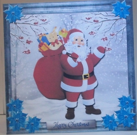 Adorable Santa 4 by Hazel Underwood