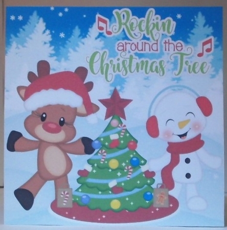 Rocking around the christmas tree 1 by Hazel Underwood