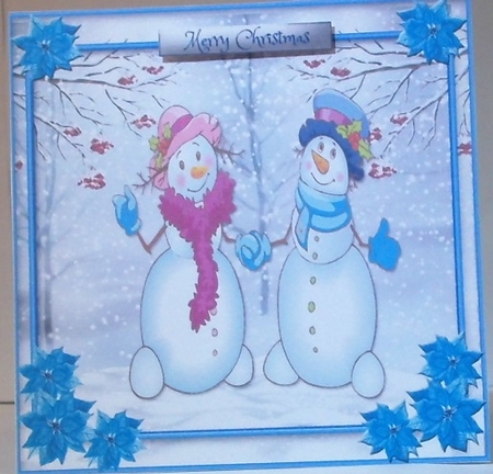 Adorable Snowman 4 by Hazel Underwood