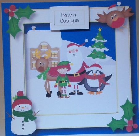 The Christmas Team 8x8 by Hazel Underwood