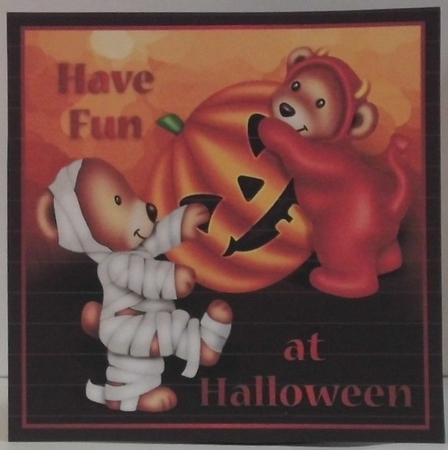 Halloween Bears mini kit by Hazel Underwood