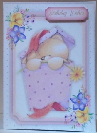 A5 , Teds Birthday Box  by Hazel Underwood