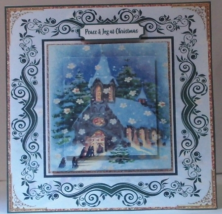 Christmas Worship Topper  by Hazel Underwood