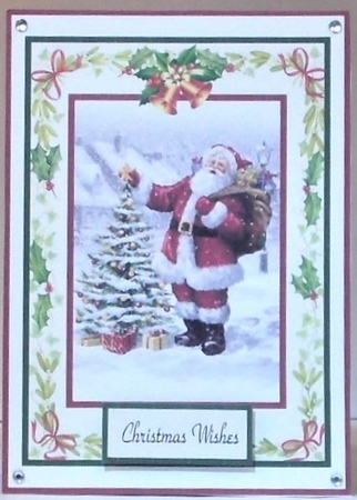 Santas Coming to Town by Hazel Underwood