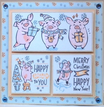 Cute Piggies Mini Kit by Hazel Underwood
