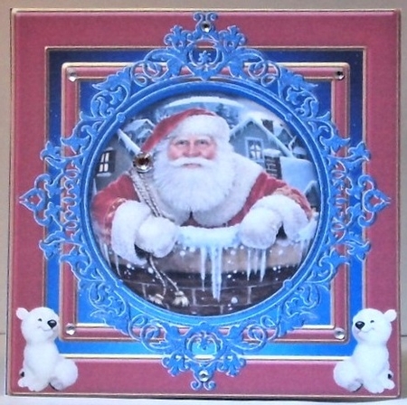 Santa let it snow by Hazel Underwood