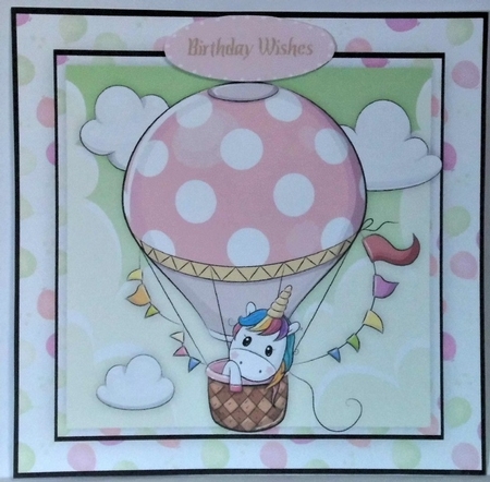 Unicorns Up-Up-and Away  by Hazel Underwood
