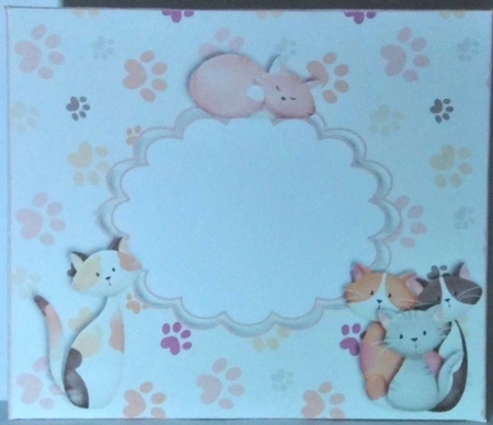 Catitude Scalloped Tent Card Kit by Hazel Underwood