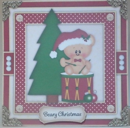 Beary Christmas Bumper Card Kit by Hazel Underwood