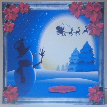 Cute Snowman sheet 1 by Hazel Underwood