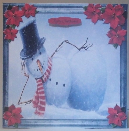Cute Snowman sheet 2 by Hazel Underwood