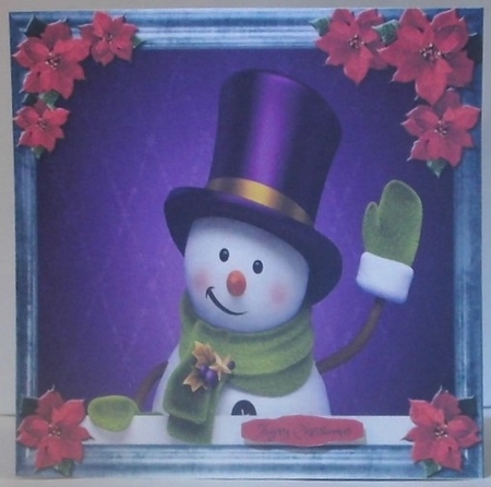 Cute Snowman sheet 5 by Hazel Underwood