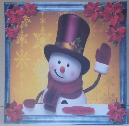 Cute Snowman sheet 7 by Hazel Underwood