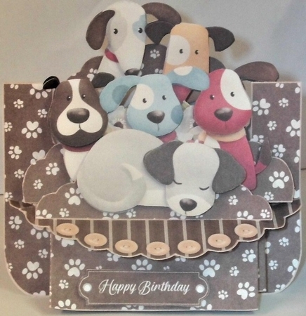 Pawsitivity 3D Shelf Card Kit by Hazel Underwood