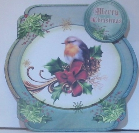 Xmas Card Front #2 by Hazel Underwood