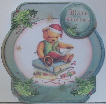 Xmas Card Front #3 by Hazel Underwood