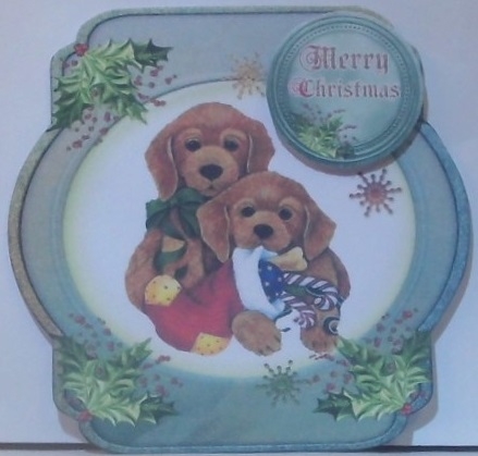Xmas Card Front #4 by Hazel Underwood