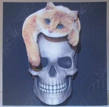 All Hallows Eve - The Day Of The Dead 41 - Special 3D Decoupage + Insert & Tag Featured Gallery Photo